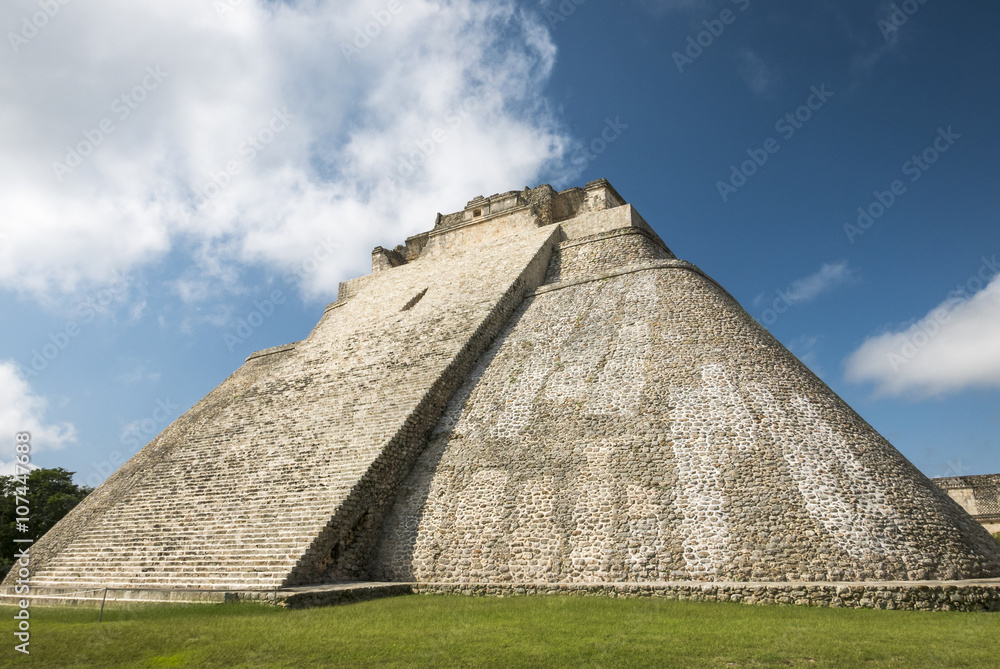 Uxmal archeological site, mayan ruins in yucatan, mexico Uxmal archeological site, mayan ruins in yucatan, mexico