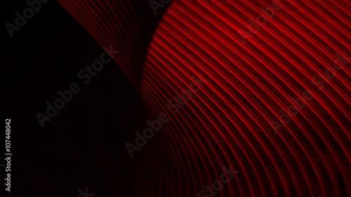 Abstract black and red stripes background