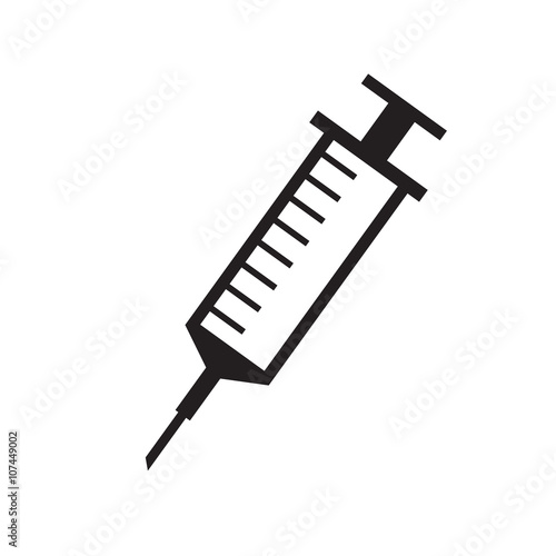 Syringe Icon Illustration design