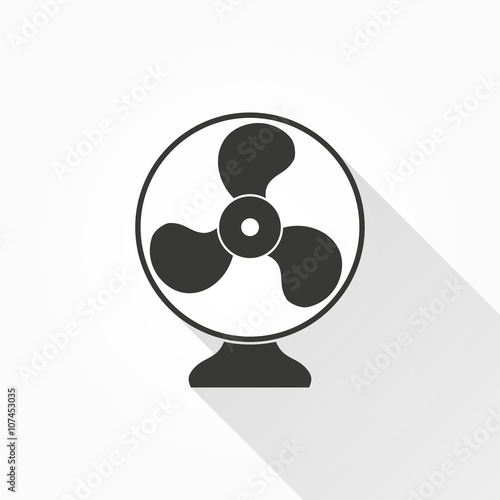 Fan - vector icon.