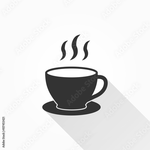 Coffee - vector icon.