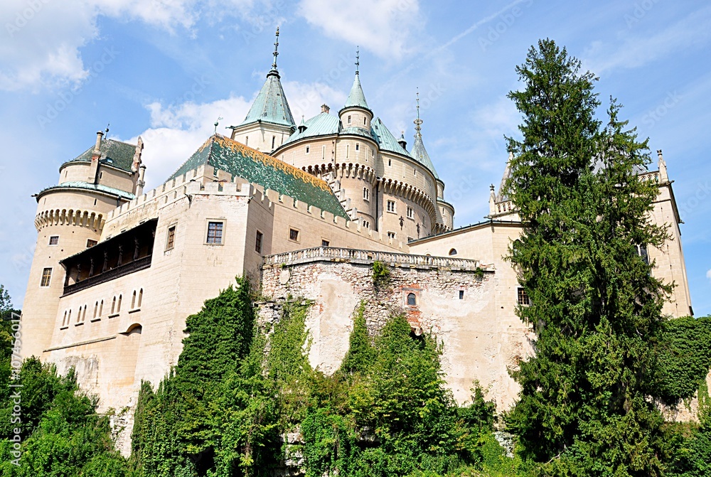 fortress and castle Bojnice, Slovakia, Europe