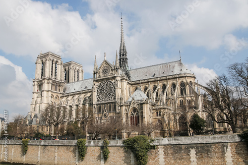 The Cathedral of Notre Dame de Paris, France © merlin74