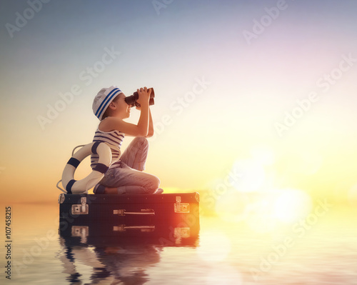 Принти на полотні Dreams of travel