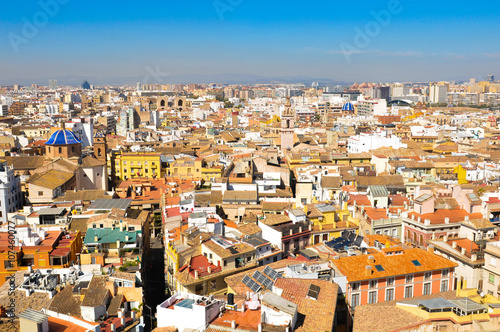 Skyline of Valencia, Spain