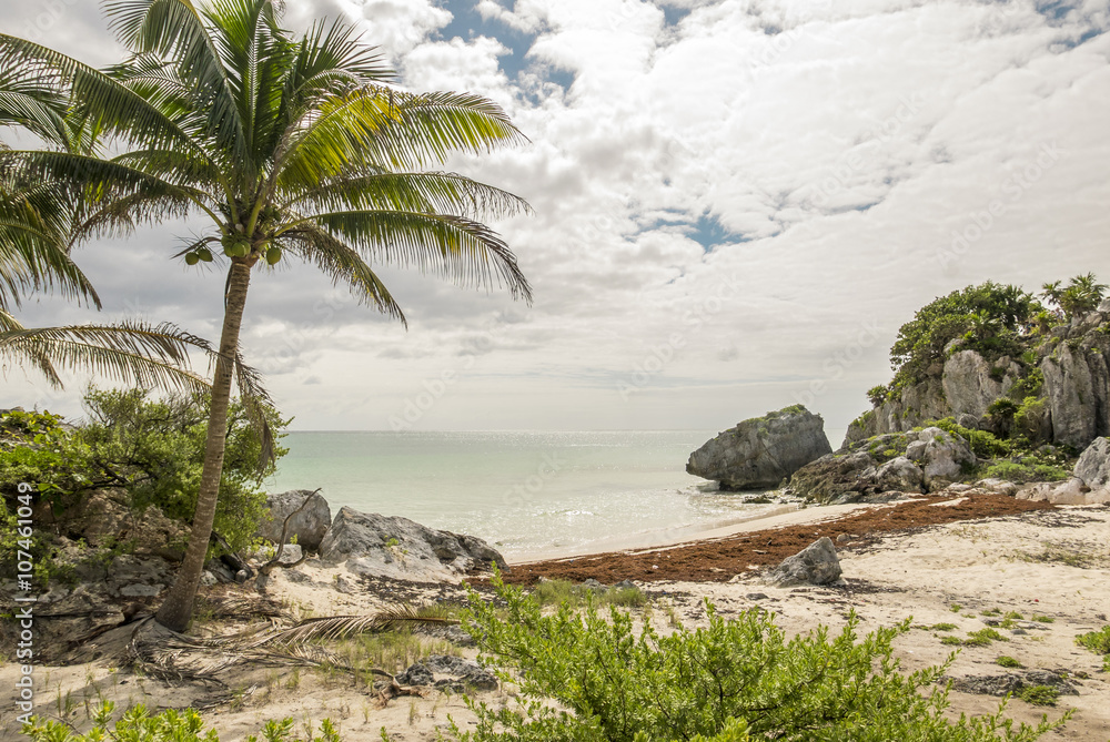 Tulum mayan ruins in yucatan mexico Tulum mayan ruins in yucatan mexico