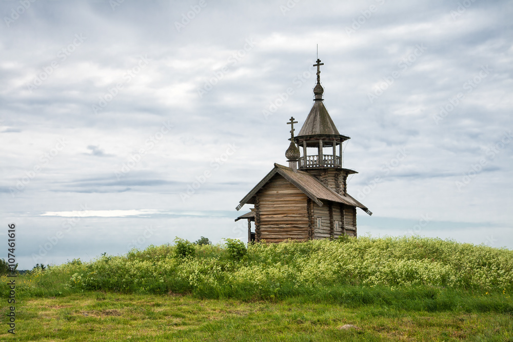 Old wooden chapel, Kizhi