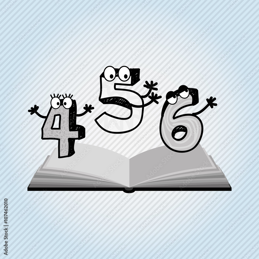 numeric character design numeric character design