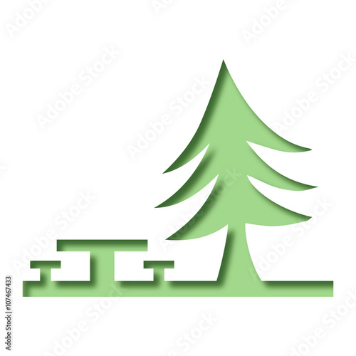 Logo emplacement pique nique.
