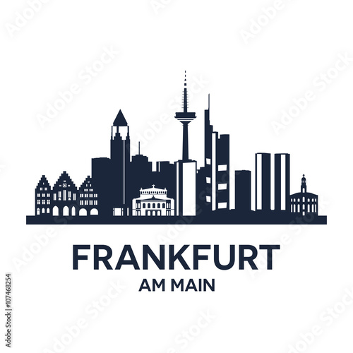 Frankfurt Skyline Emblem