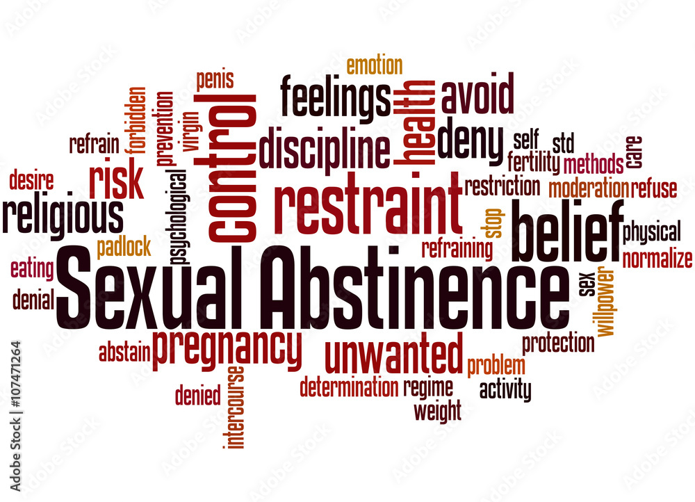 Sexual Abstinence, word cloud concept 9 Sexual Abstinence, word cloud concept 9