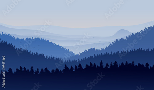 Mountain Range Background
