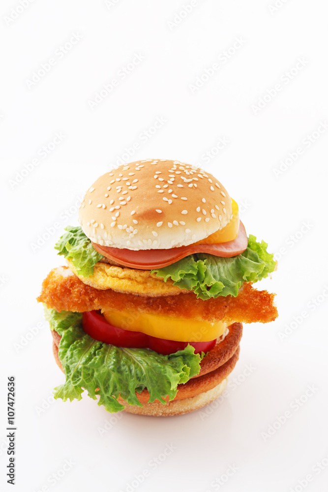 ハンバーガー ハンバーガー