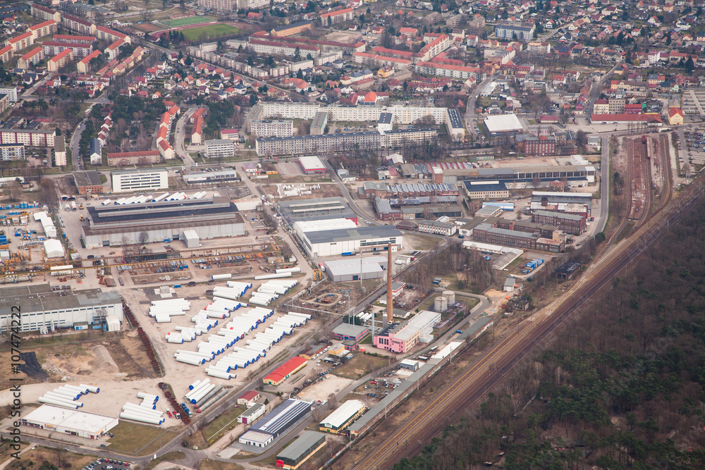 Fototapeta premium tereny przemysłowe