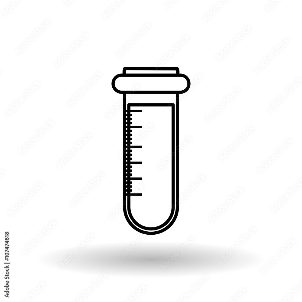 medical flask design , vector illustration medical flask design , vector illustration