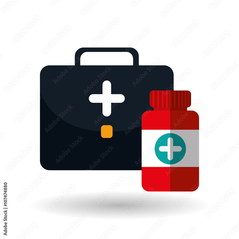medicine jar design , vector illustration medicine jar design , vector illustration