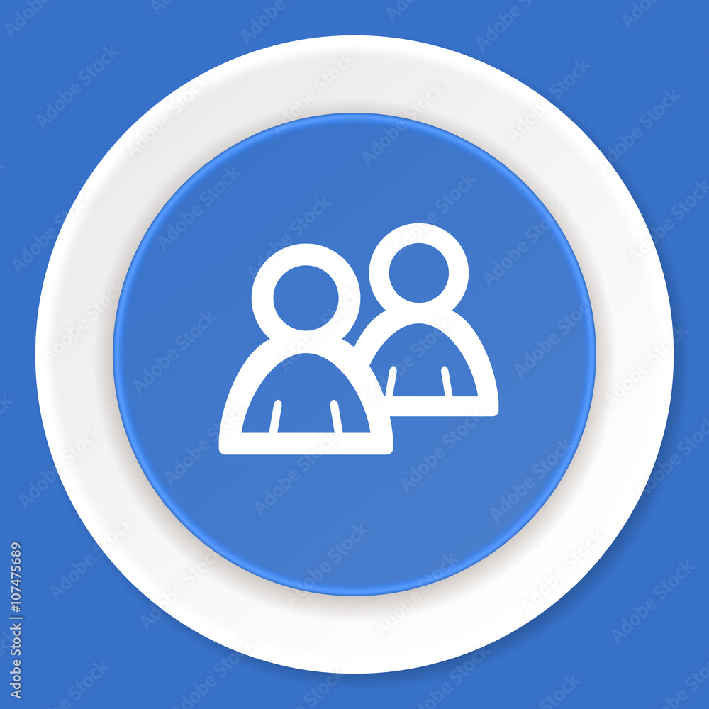 forum blue flat design modern web icon forum blue flat design modern web icon