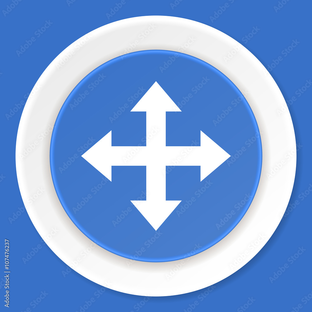 arrow blue flat design modern web icon arrow blue flat design modern web icon
