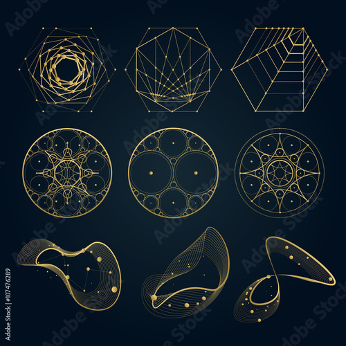 Sacred geometry forms