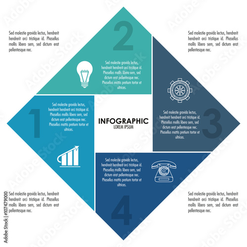 Infographic icon design , vector illustration