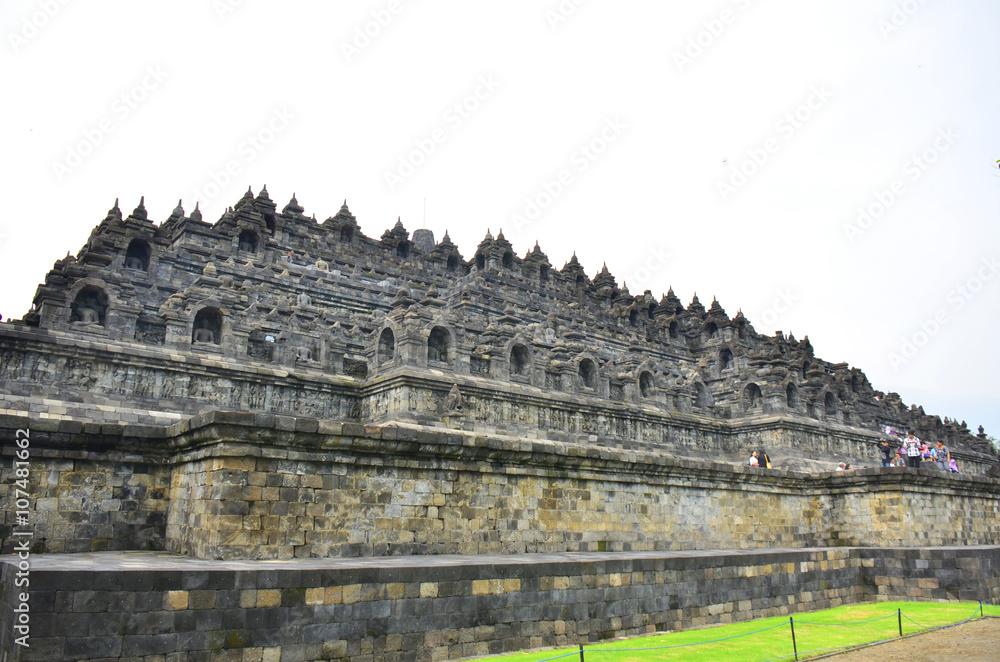 Fototapeta premium Borobudur, Java, Indonesia
