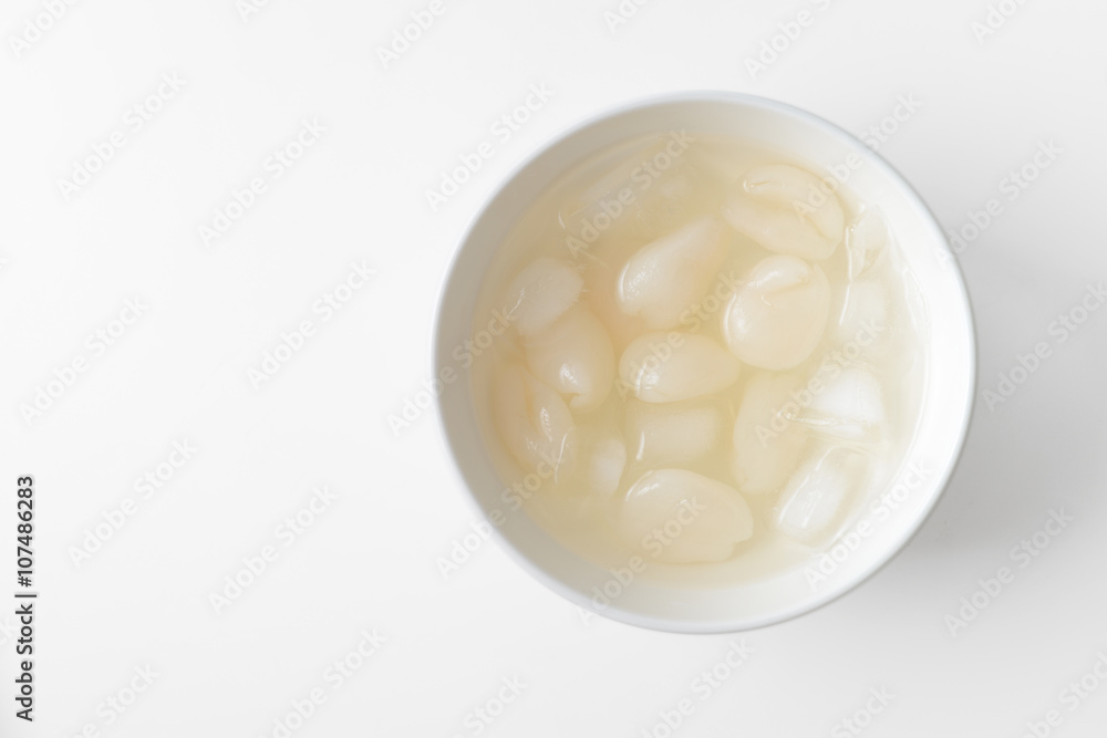 rambutan syrup in cup rambutan syrup in cup