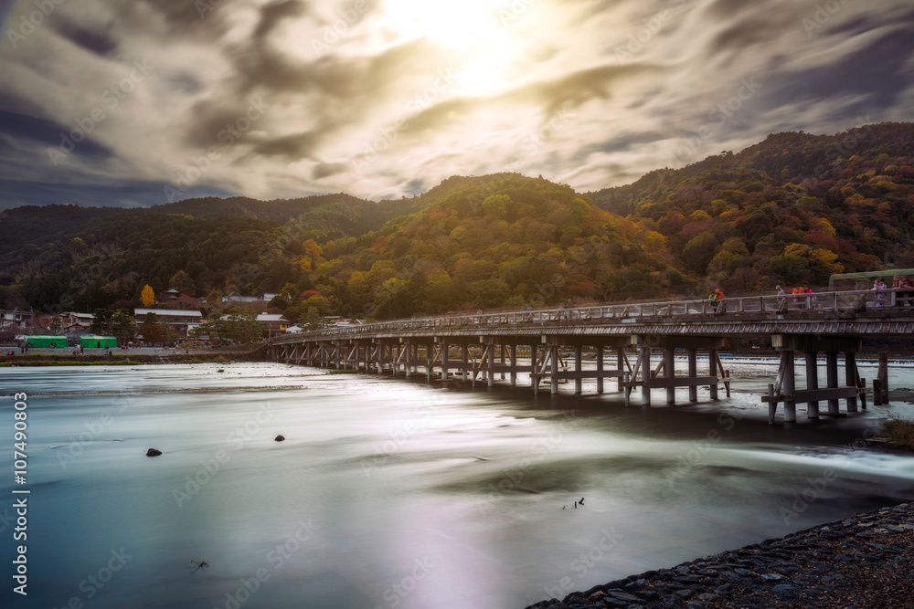 Togetsukyo Bridge in Arashiyama