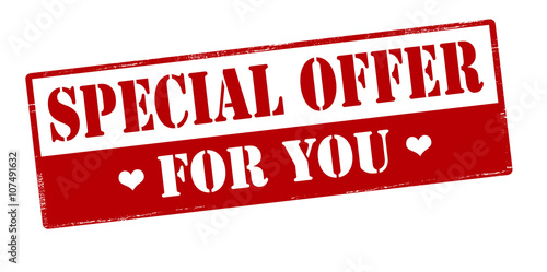 Special offer for you