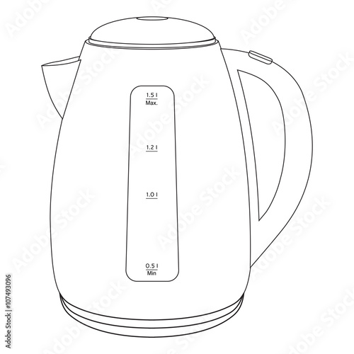 Electric kettle icon