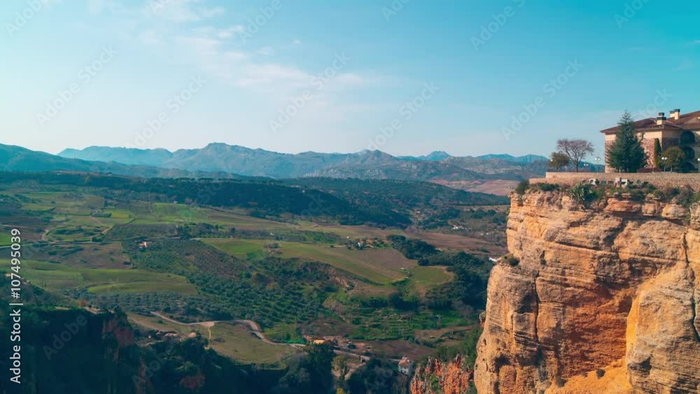 spain famous mountain town ronda panoramic view sunny day 4k time lapse
spain famous mountain town ronda panoramic view sunny day 4k time lapse