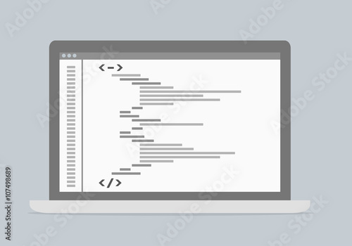 laptop code Programming