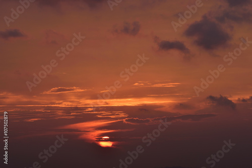 Fototapeta Naklejka Na Ścianę i Meble -  Nice Sunset Sky