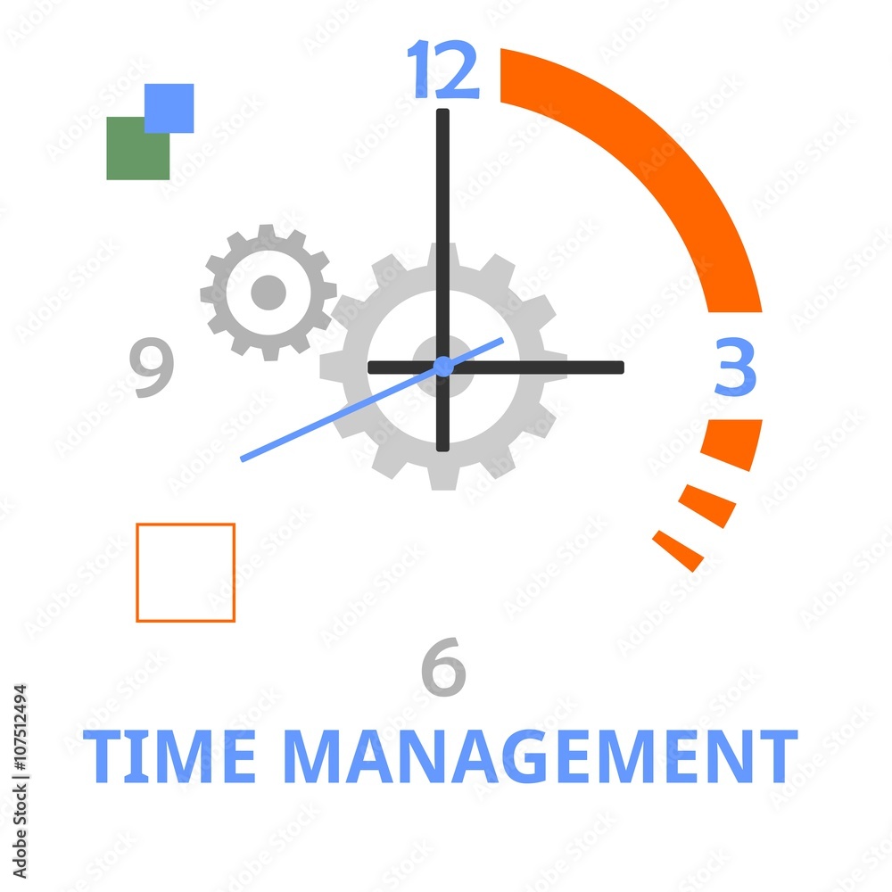 vector - time management vector - time management