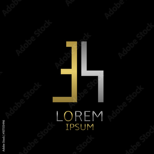 ES letters logo