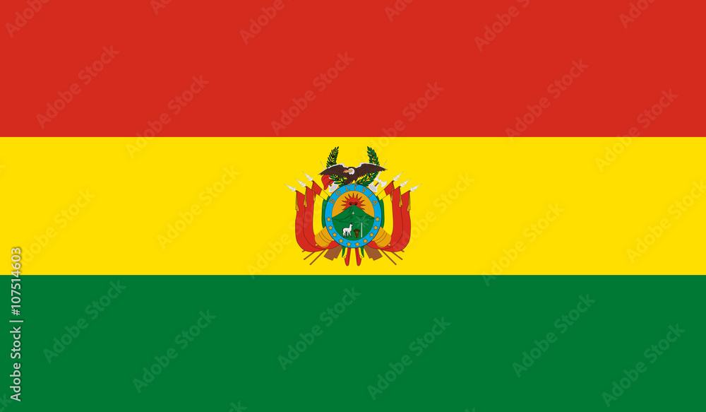 Fototapeta premium Bolivia Flag