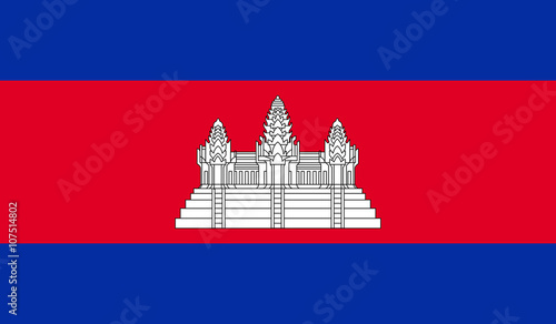 Cambodia Flag photo