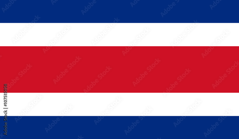 Costa Rica Flag﻿
