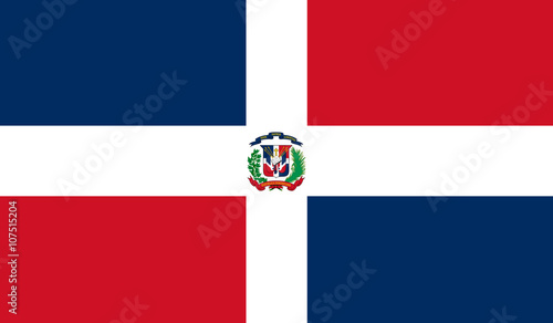 Dominican Republic Flag photo