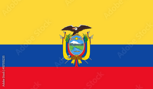 Ecuador Flag photo