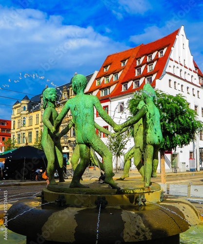 Kinderbrunnen Zwickau photo