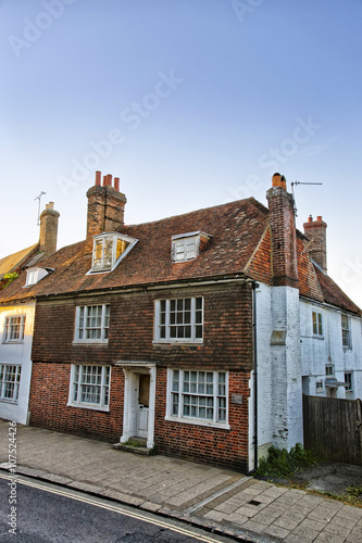 Old house in Battle in East Sussex in England