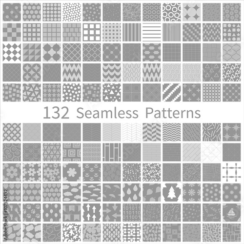 set of semless patterns