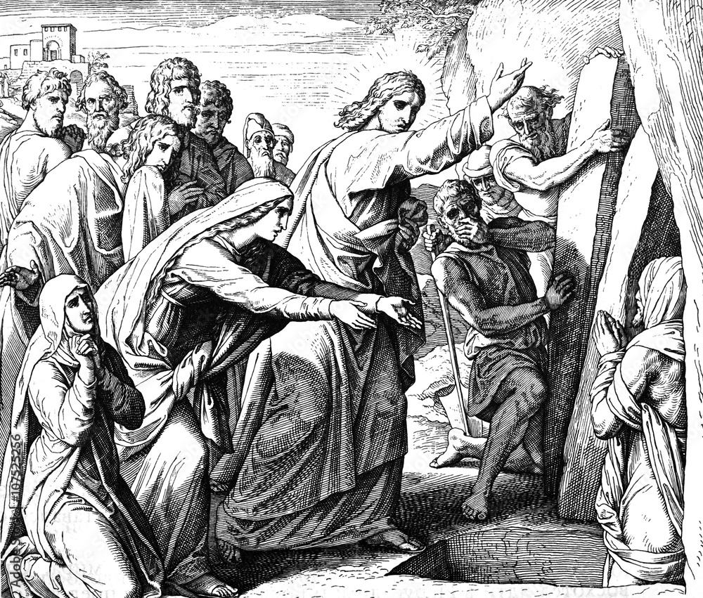 Φωτογραφία Jesus Calls to Lazarus 1) Sacred-biblical history of the old and New Testament