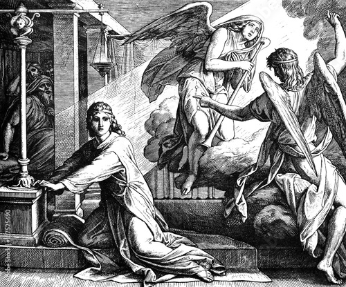 Принти на полотні God Calls Samuel 1) Sacred-biblical history of the old and New Testament