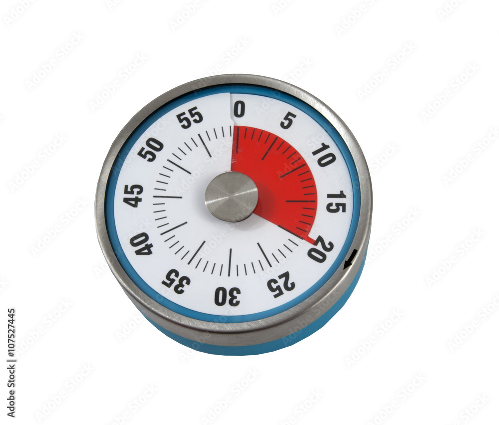 Kitchen timer set for 20 Minutes Kitchen timer set for 20 Minutes