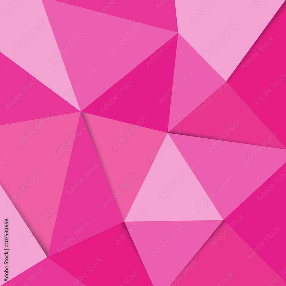 Naklejka premium Vector Polygon Abstract Triangle Geometrical Background 