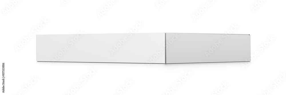 White blank pizza box isolated on white background. White blank pizza box isolated on white background.