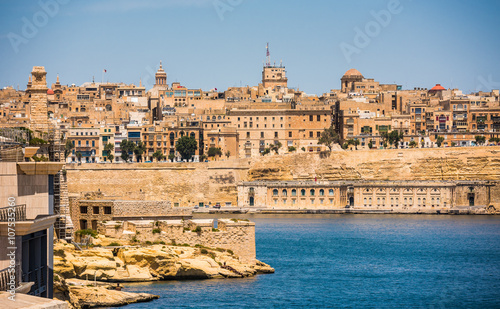 view of Valletta from sea