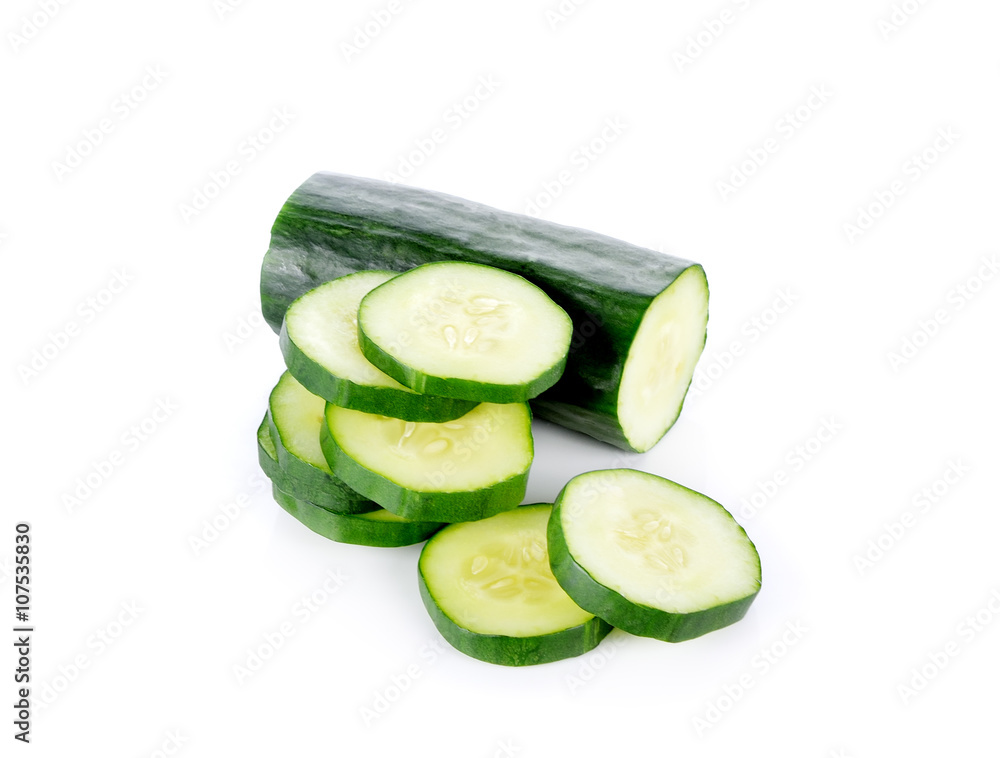 Cucumbre on white background Cucumbre on white background