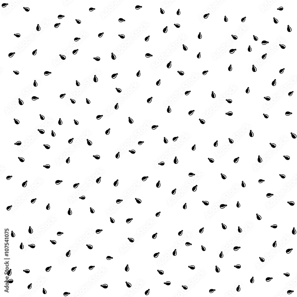 Sesame seeds black seamless background random pattern texture Sesame seeds black seamless background random pattern texture